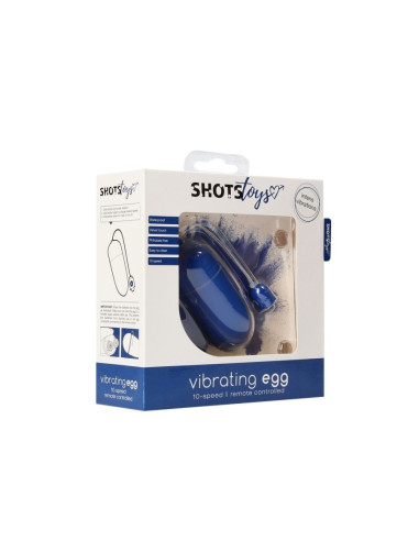 10 Speed Vibrating Egg - Blu acquista online su Porky's Store