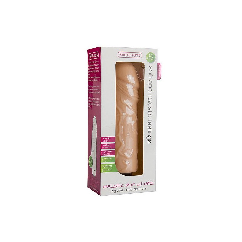 Realistic Skin Vibrator Big Skin acquista online su Porky's Store