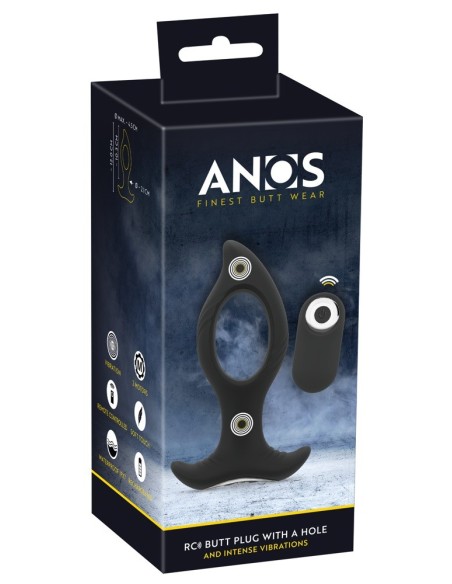 ANOS RC Butt plug with hole