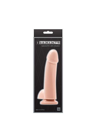 ELEMENTS SMOOTH 5INCH DILDO FLESH