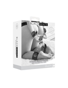 Bonded Leather Hogtie with Hand and Ankl