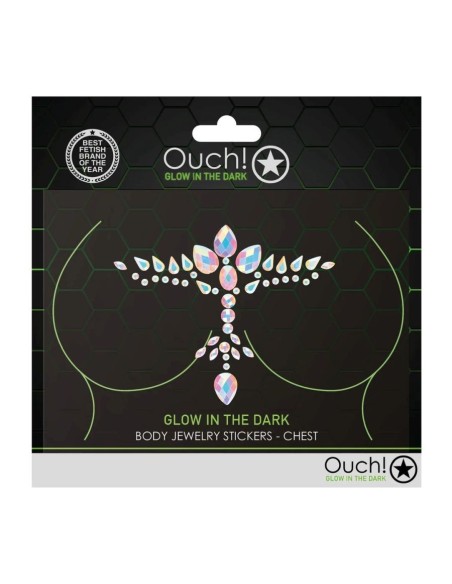 Body Jewelry Stickers - Chest