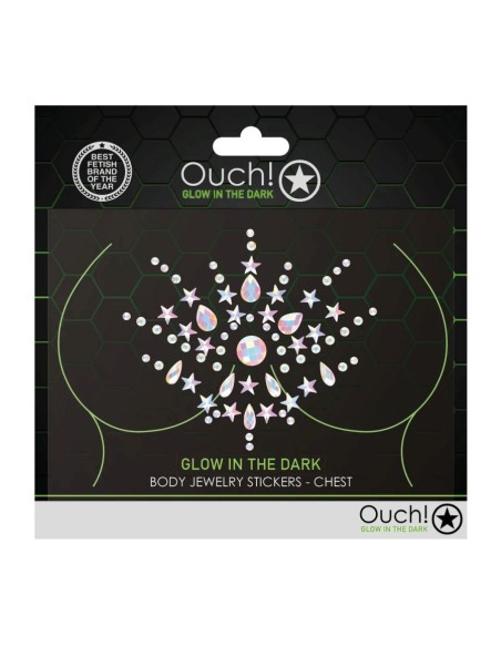 Body Jewelry Stickers - Chest