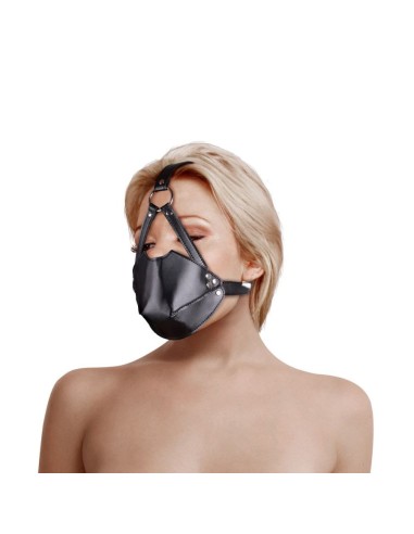 Head Harness with Mouth Cover and Solid