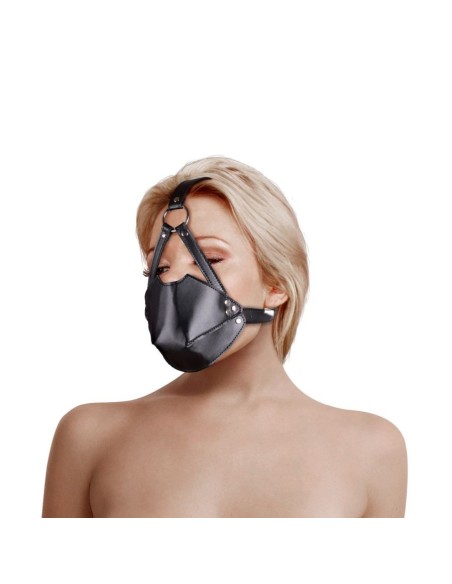 Head Harness with Mouth Cover and Solid