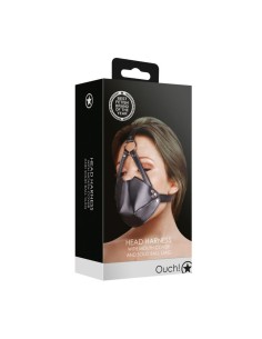 Head Harness with Mouth Cover and Breath