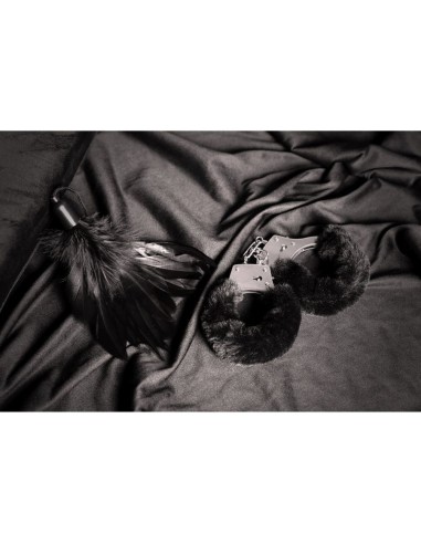 Small Feather Tickler - Black