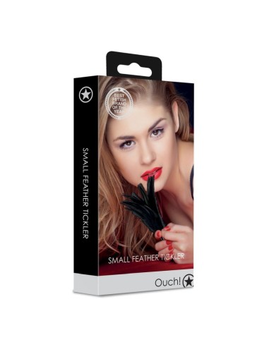 Small Feather Tickler - Black