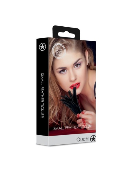 Small Feather Tickler - Black
