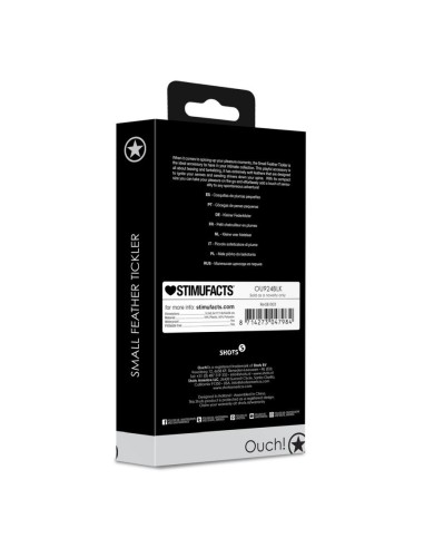 Small Feather Tickler - Black