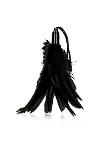 Small Feather Tickler - Black