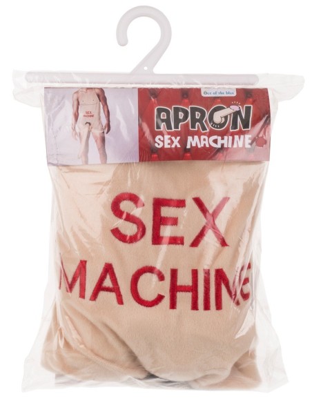 Apron with a plush penis