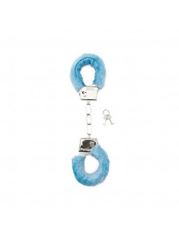 Furry Handcuffs - Blue