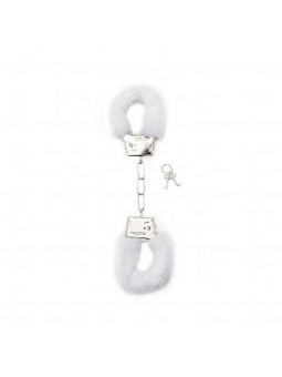 Furry Handcuffs - White