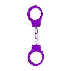 Metal Handcuffs - Purple acquista online su Porky's Store