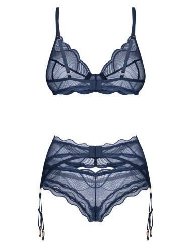 Suspender Set Nightly Blue