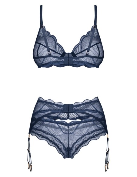 Suspender Set Nightly Blue