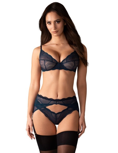 Suspender Set Nightly Blue