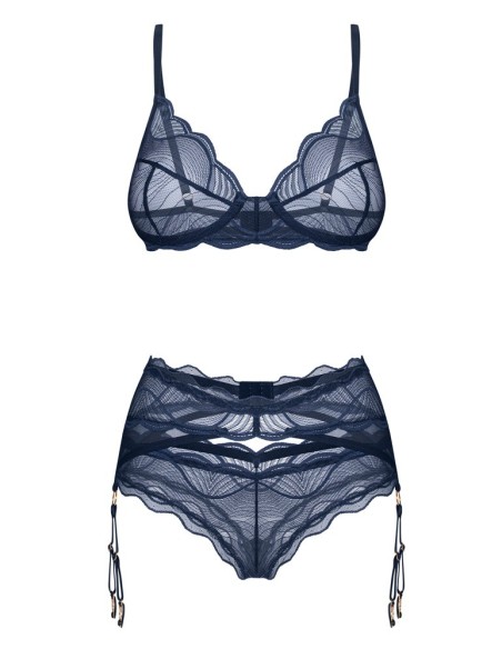 Suspender Set Nightly Blue