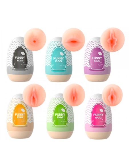 Egg Funny pack 6 pieces