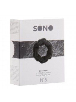 No.5 - Chain Cockring - Black