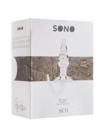 No.11 - Butt Plug - 6 Inch - Transparent acquista online su Porky's Store