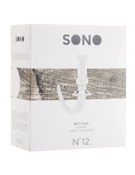 No.12 - Butt Plug - 4 Inch - Transparent acquista online su Porky's Store