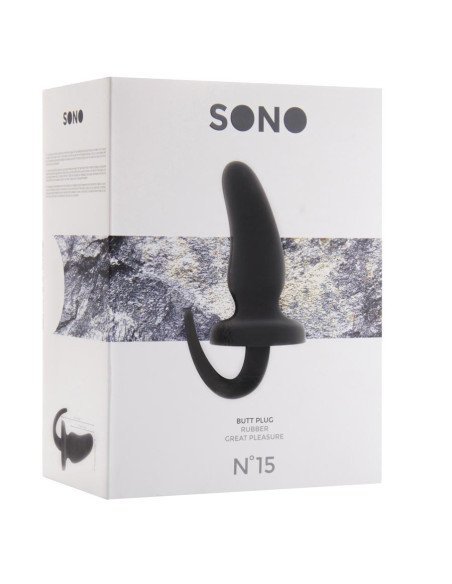 No.15 - Butt Plug - 6 Inch - Black acquista online su Porky's Store