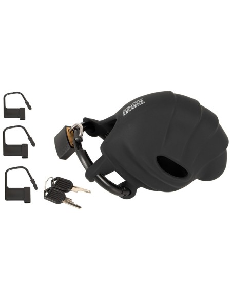 Black velvets Cock & Ball cage