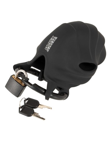 Black velvets Cock & Ball cage