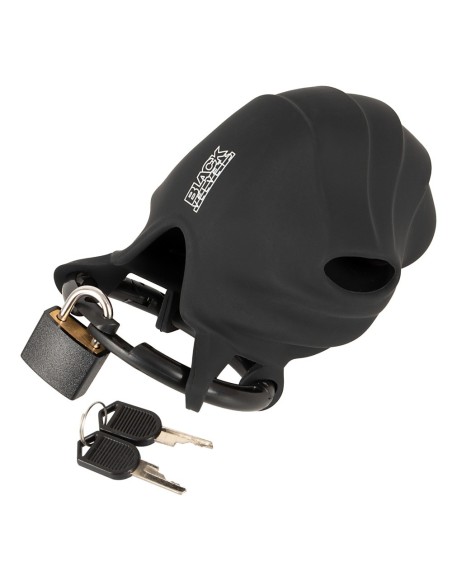 Black velvets Cock & Ball cage