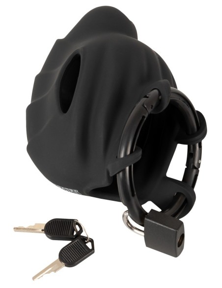 Black velvets Cock & Ball cage