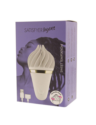 SATISFYER SWEET TREAT TEMPTATION WHITE acquista online su Porky's Store