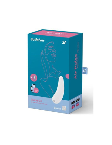 SATISFYER CURVY 2+ WHITE acquista online su Porky's Store