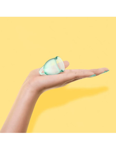 MENSTRUAL CUP FEEL CONFIDENT GREEN acquista online su Porky's Store