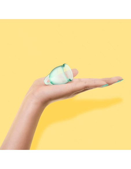 MENSTRUAL CUP FEEL CONFIDENT GREEN acquista online su Porky's Store