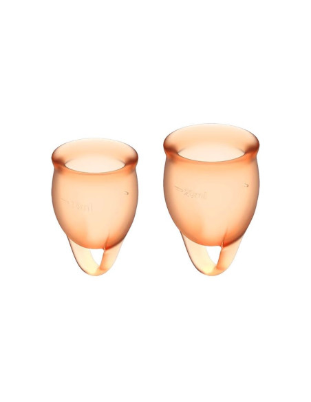 MENSTRUAL CUP FEEL CONFIDENT ORANGE acquista online su Porky's Store