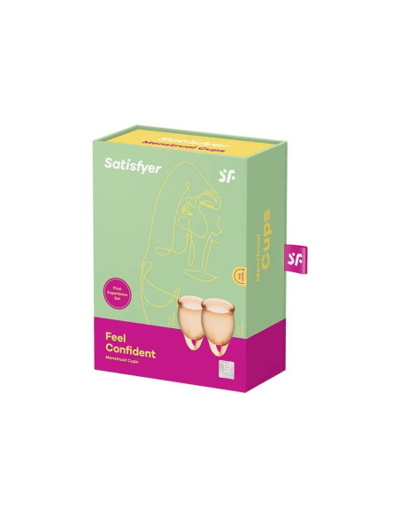 MENSTRUAL CUP FEEL CONFIDENT ORANGE acquista online su Porky's Store