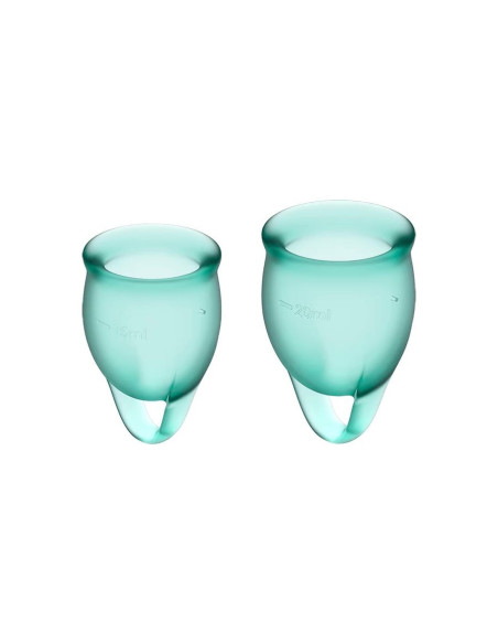MENSTRUAL CUP FEEL CONFIDENT DARK GREEN acquista online su Porky's Store