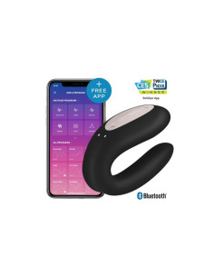 SATISFYER DOUBLE JOY BLACK acquista online su Porky's Store