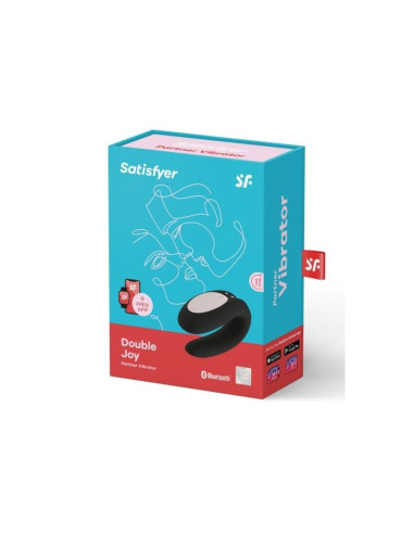 SATISFYER DOUBLE JOY BLACK acquista online su Porky's Store