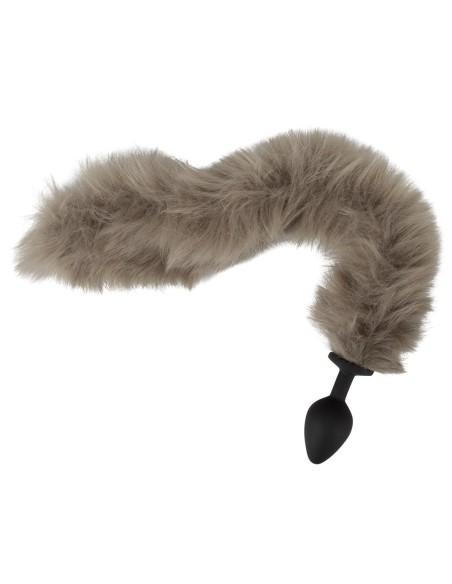 Fluffy Tail Grey
