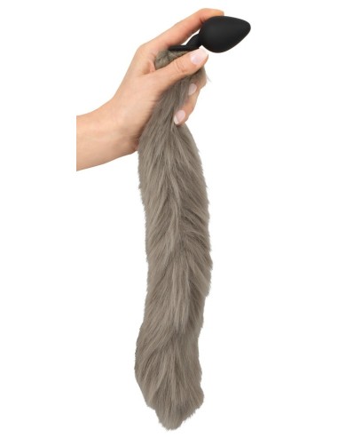 Fluffy Tail Grey