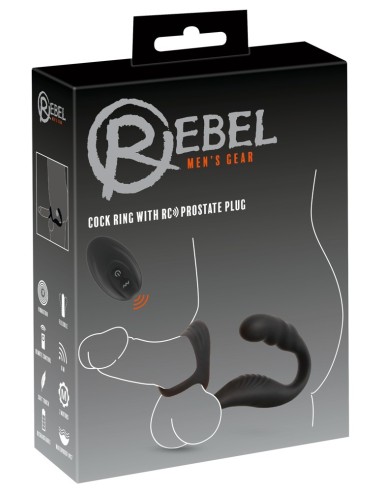 Rebel Cock Ring w RC Prostate