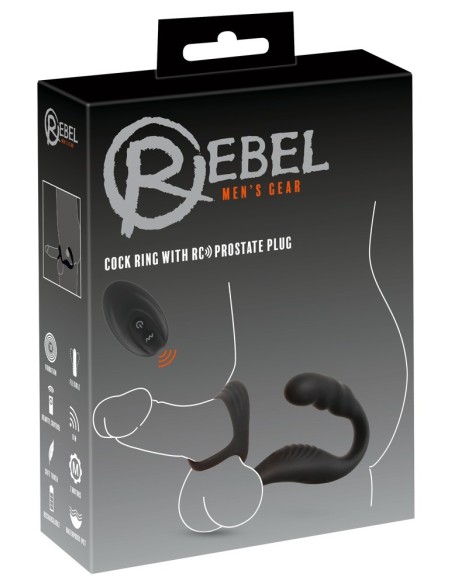 Rebel Cock Ring w RC Prostate