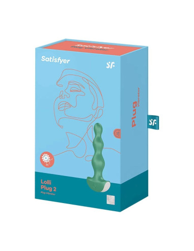 SATISFYER LOLLI PLUG 2 - GREEN acquista online su Porky's Store