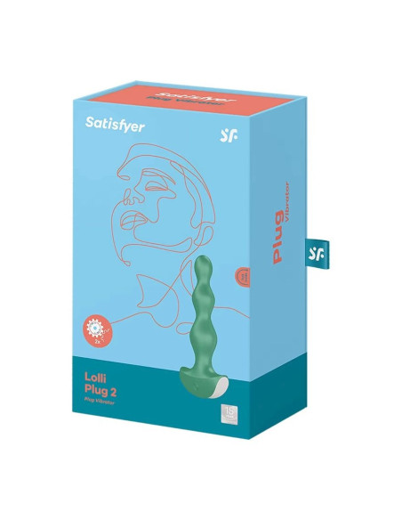 SATISFYER LOLLI PLUG 2 - GREEN acquista online su Porky's Store