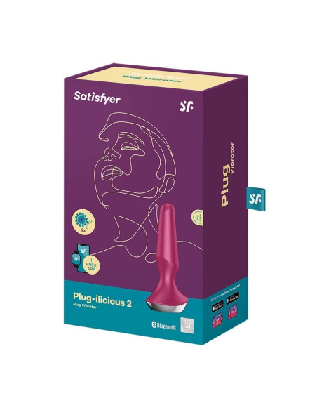 SATISFYER PLUG ILICIOUS 2 PINK acquista online su Porky's Store