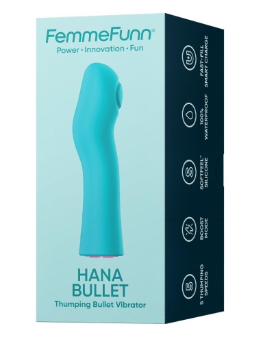 HANA THUMPING BULLET TURQUOISE