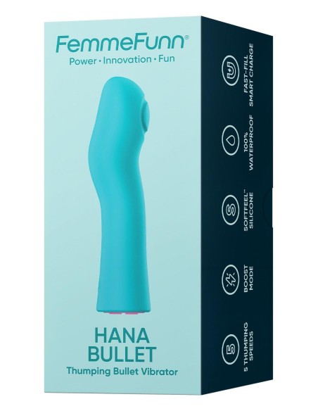 HANA THUMPING BULLET TURQUOISE